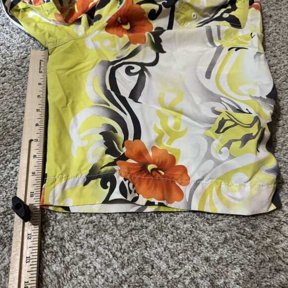 Tommy Bahama RELAX Swim Trunks Mens L Tropical Floral Leaves Board Shorts Liner - Picture 9 of 9